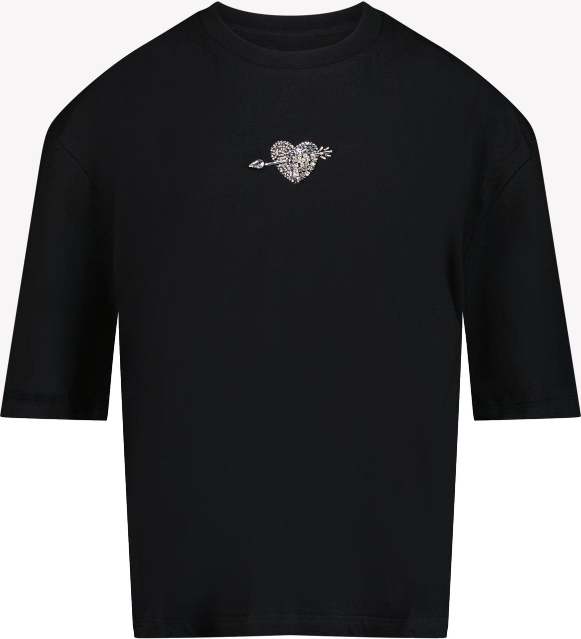 MSGM MSGM Meisjes T-shirt Zwart Zwart