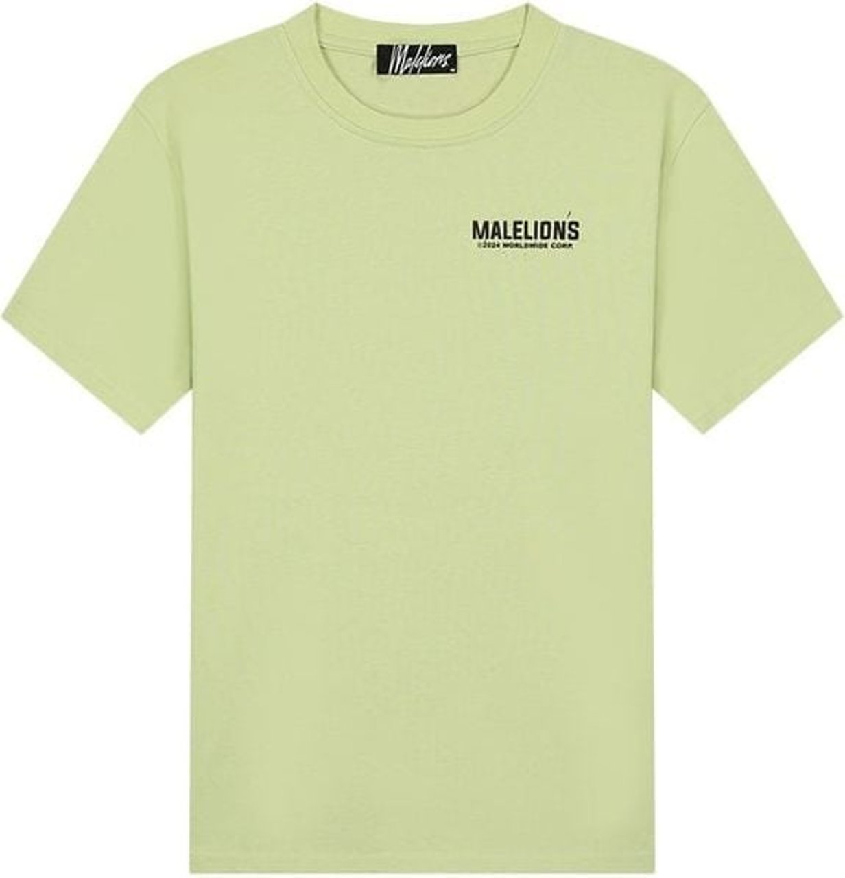 Malelions Malelions Men Worldwide Paint T-Shirt Groen