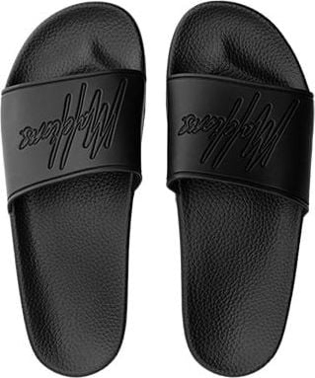 Malelions Malelions Men Signature Slides Zwart