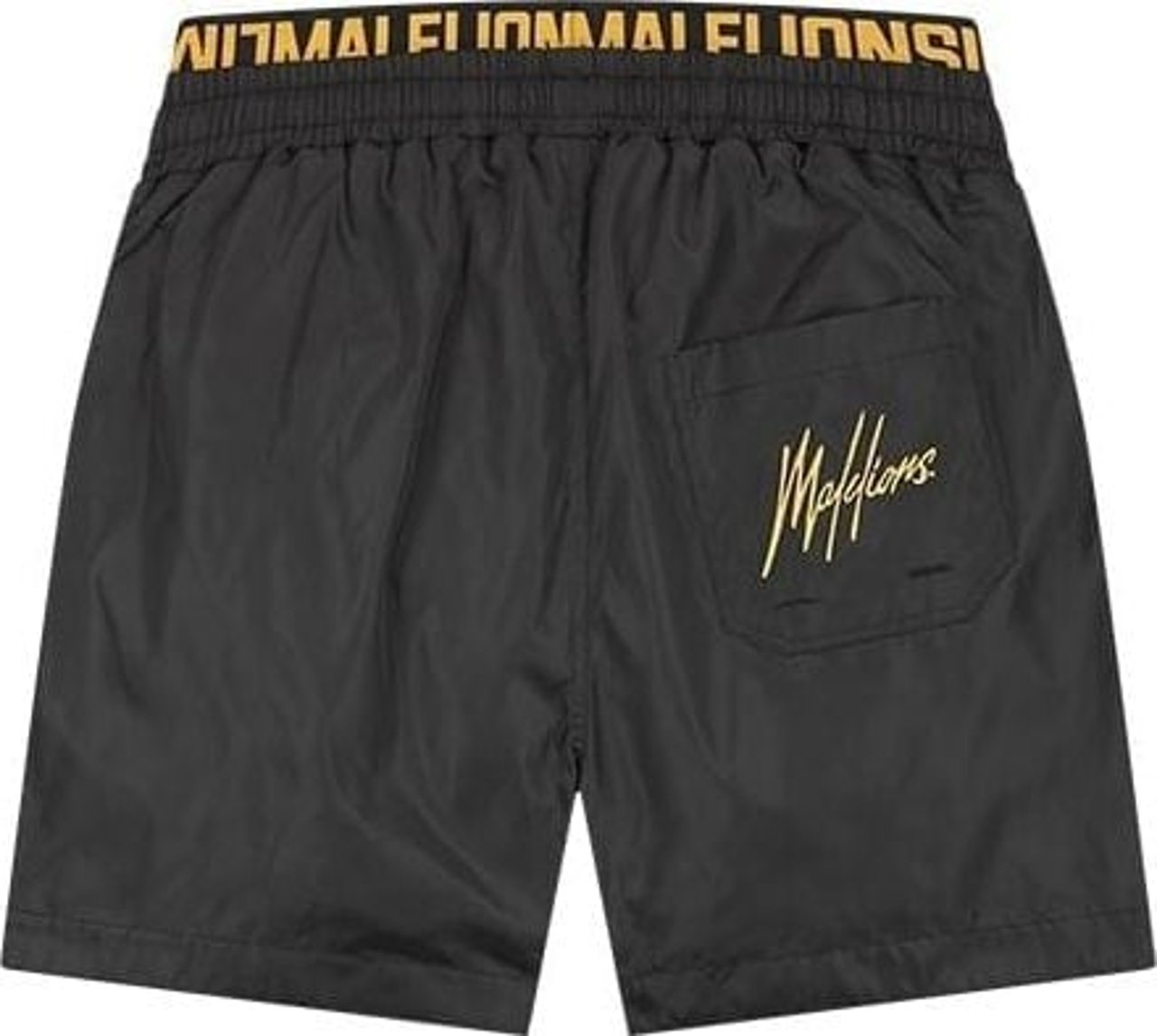 Malelions Malelions Men Venetian 2.0 Swim Shorts Zwart