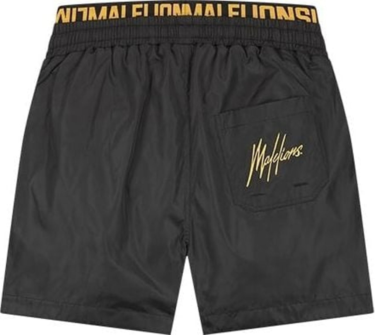Malelions Malelions Men Venetian 2.0 Swim Shorts Zwart