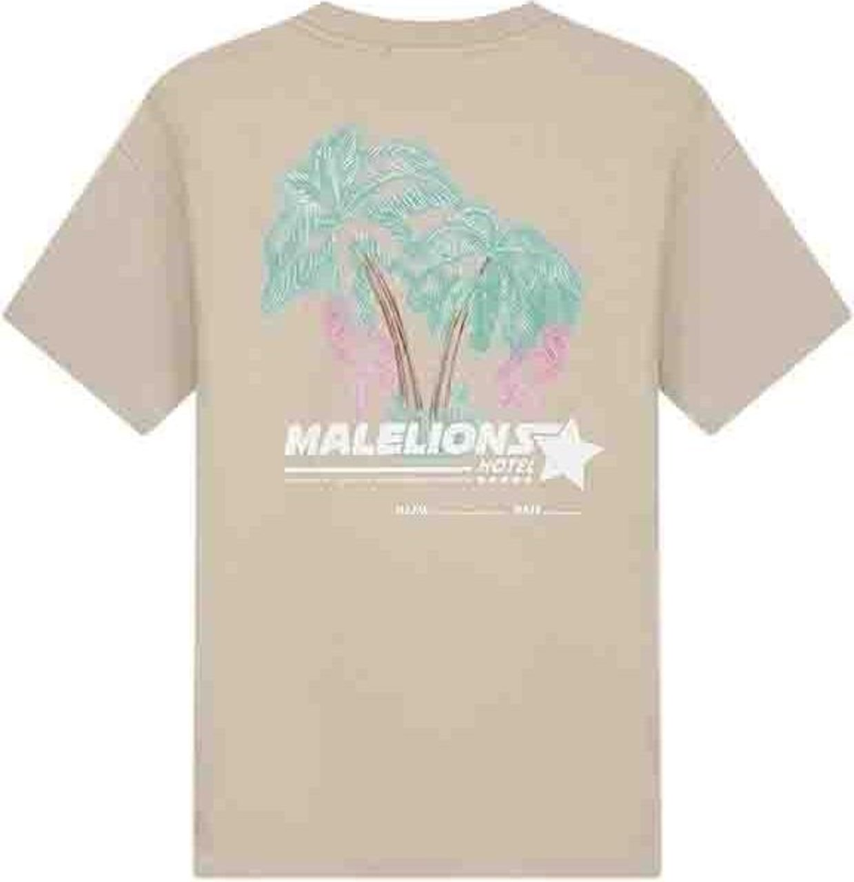 Malelions Malelions Men Hotel T-Shirt Taupe