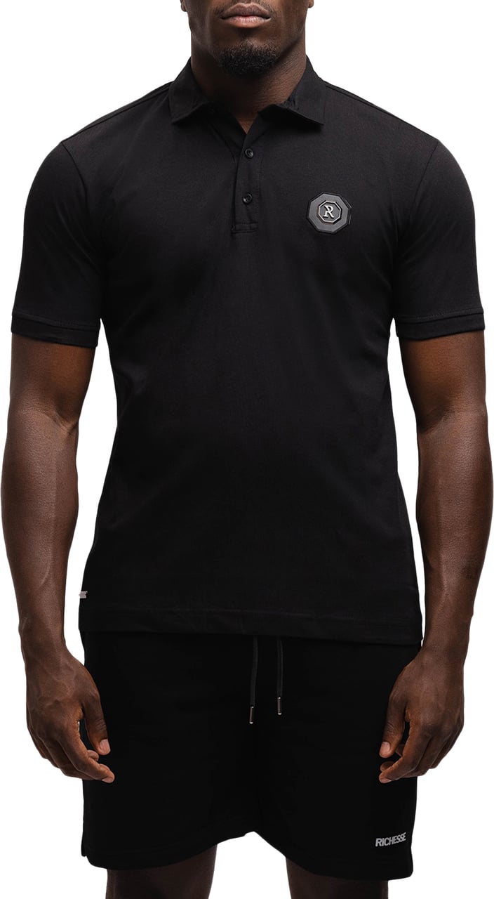 Richesse Deluxe Polo Zwart Zwart
