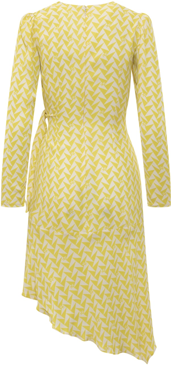 Elisabetta Franchi Dresses Yellow Geel