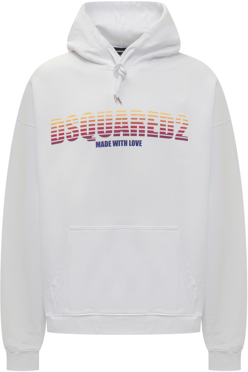 Dsquared2 Felpa Made with Love Wit