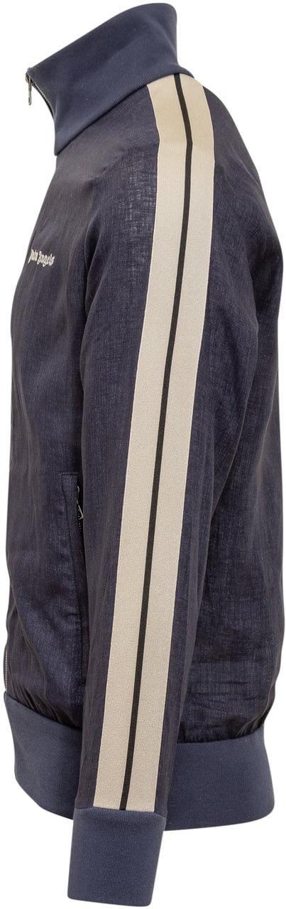 Palm Angels Felpa in Lino Blauw