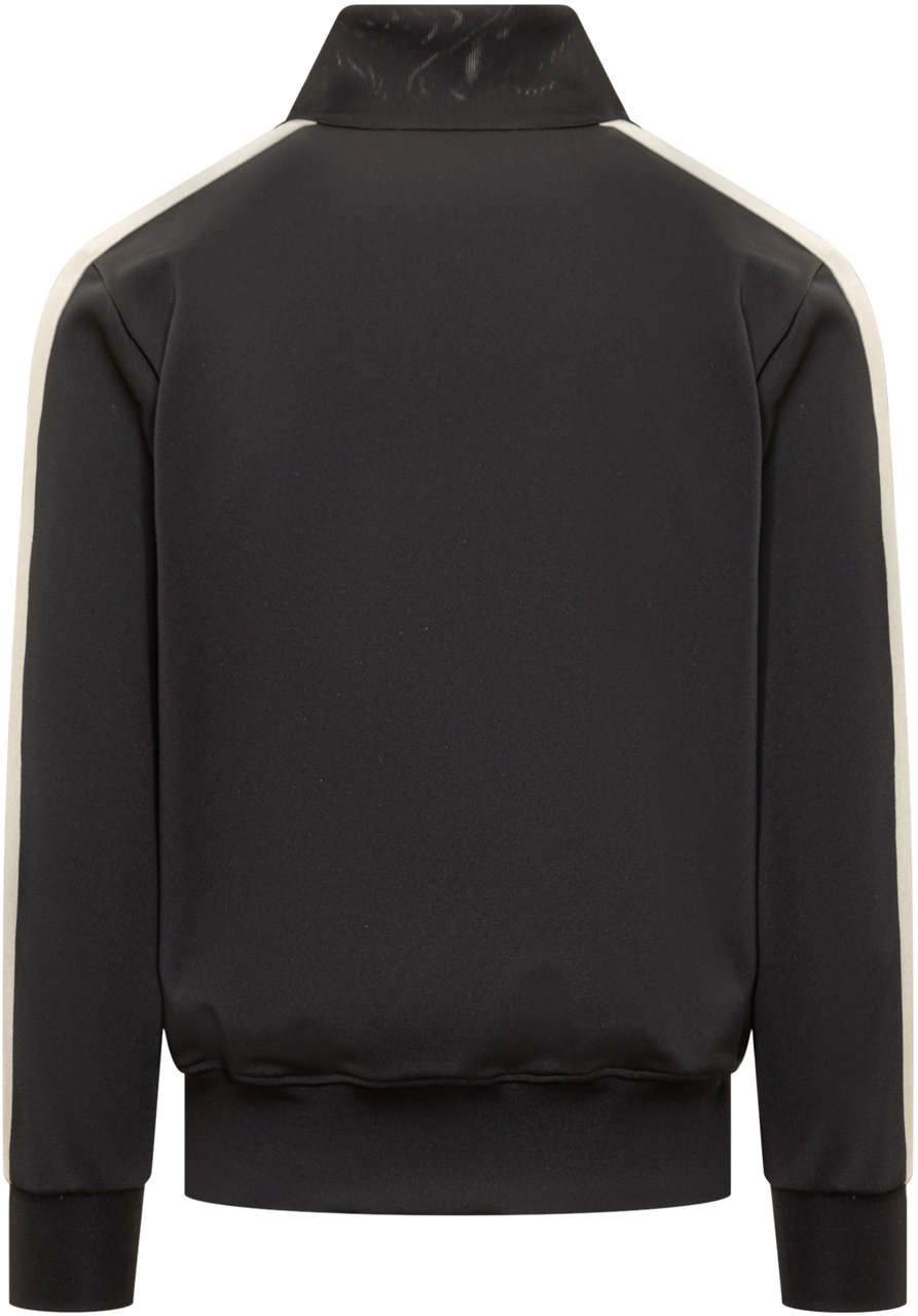 Palm Angels Heren Classic Logo Trackjacket Zwart Zwart