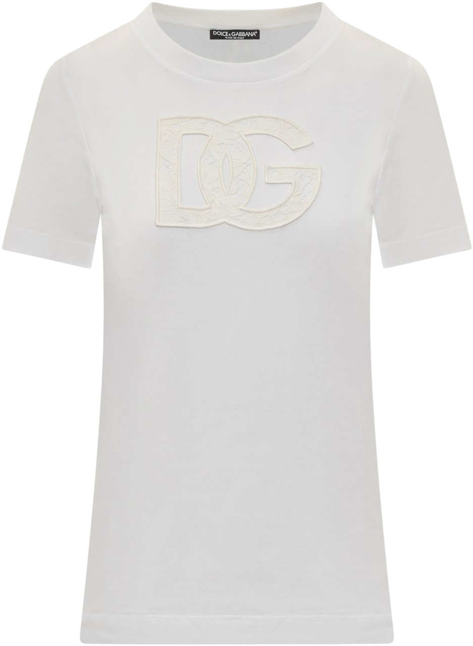 Dolce & Gabbana Logo T-Shirt Wit