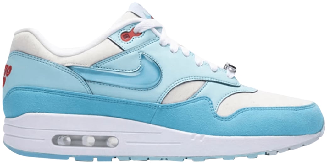 Nike Nike Air Max 1 Puerto Rico Blue Gale Blauw