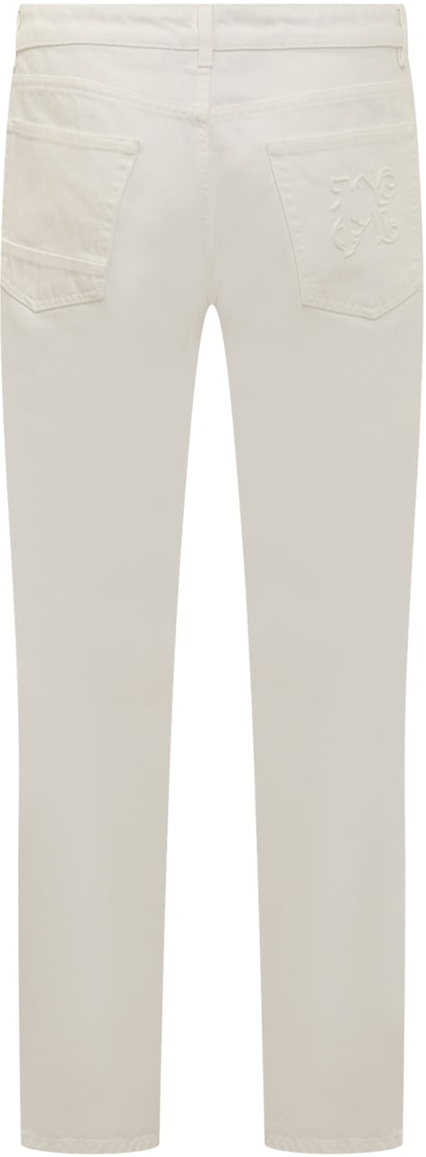 Palm Angels Jeans con Monogram PA Wit