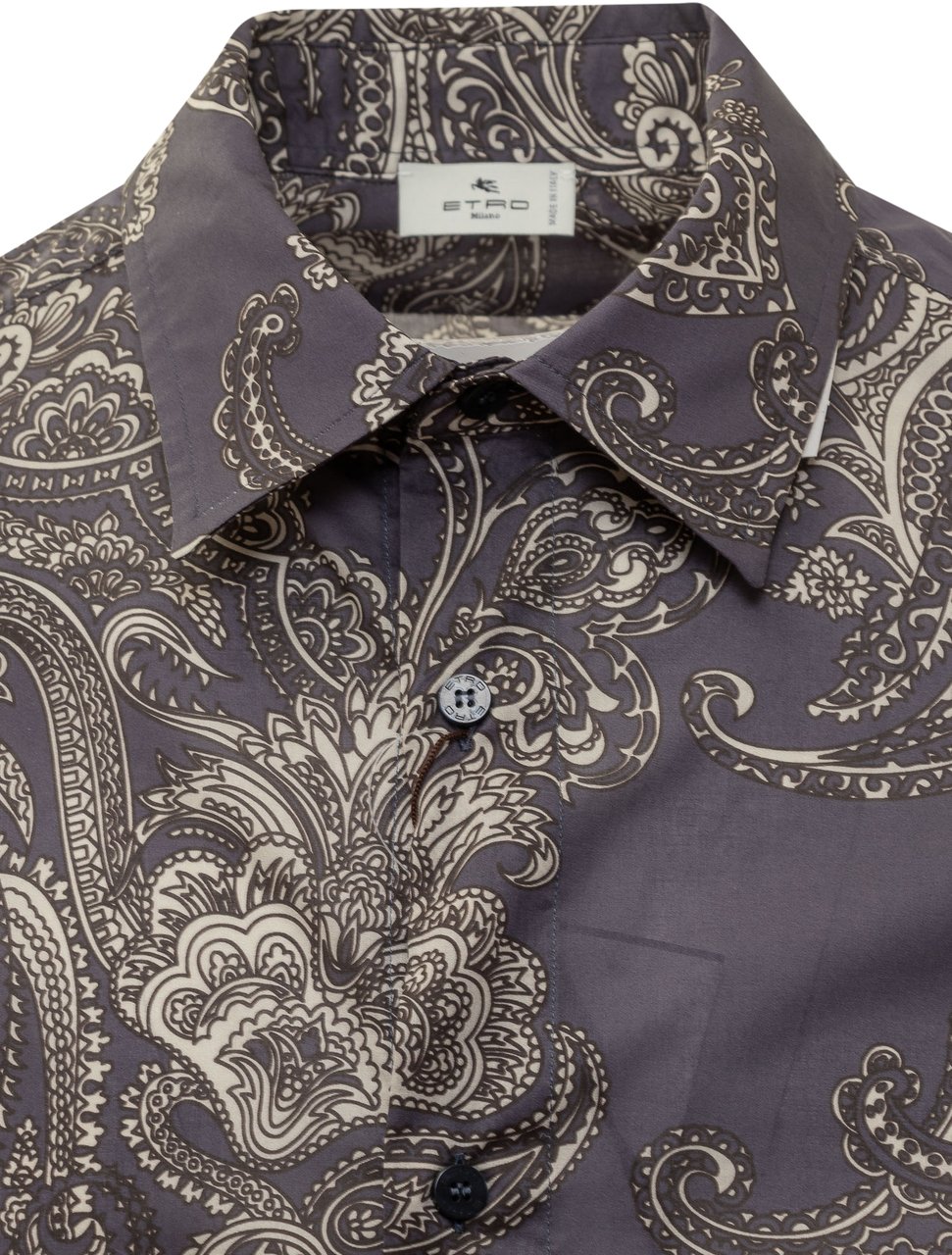 Etro Etro Shirts Blue Blauw