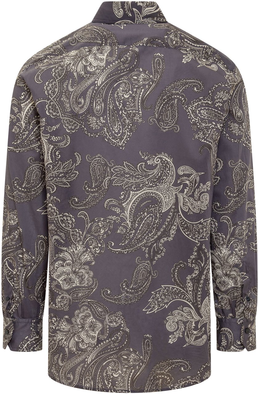 Etro Etro Shirts Blue Blauw