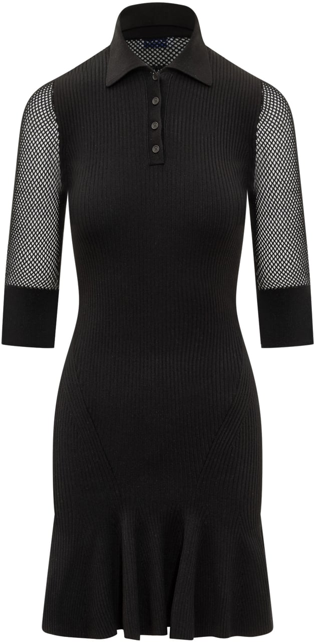 OFF-WHITE Mini Shirt Dress Zwart