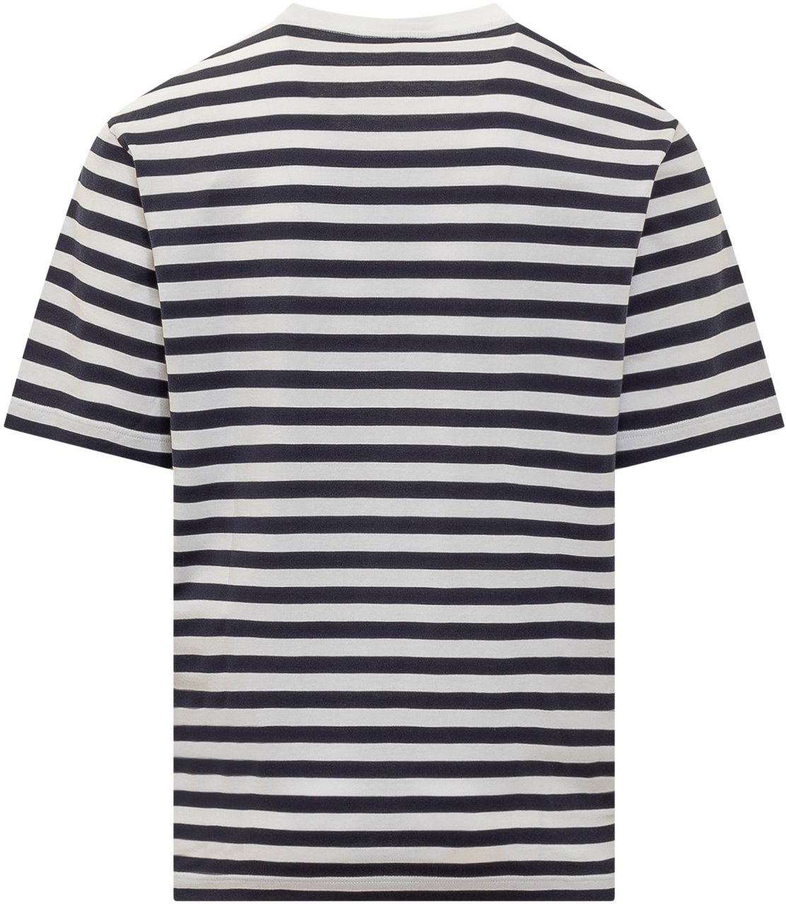 Versace T-Shirts And Polos Whitenavy Blue Blauw