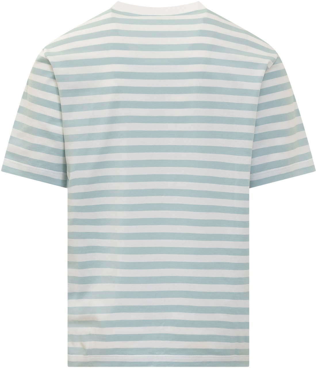 Versace T-Shirts And Polos Whitepale Blue Blauw