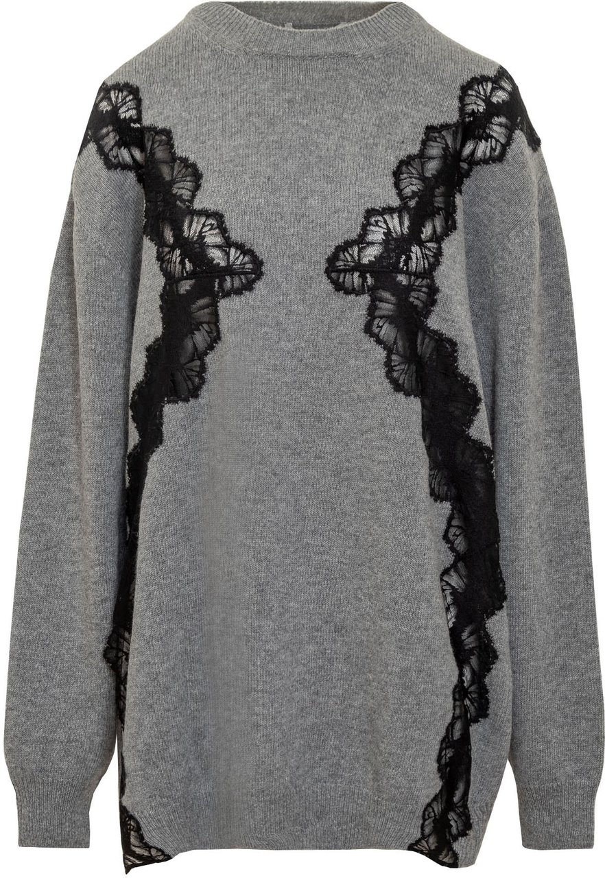Stella McCartney Maglione Cut-Out Grijs
