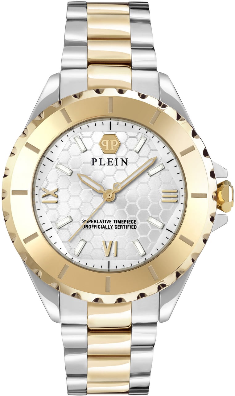 Philipp Plein PWPOA0424 Plein Heaven dameshorloge Zilver