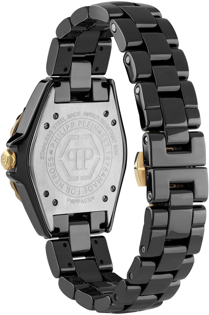 Philipp Plein PWPPA0324 Plein Heaven dameshorloge Zwart