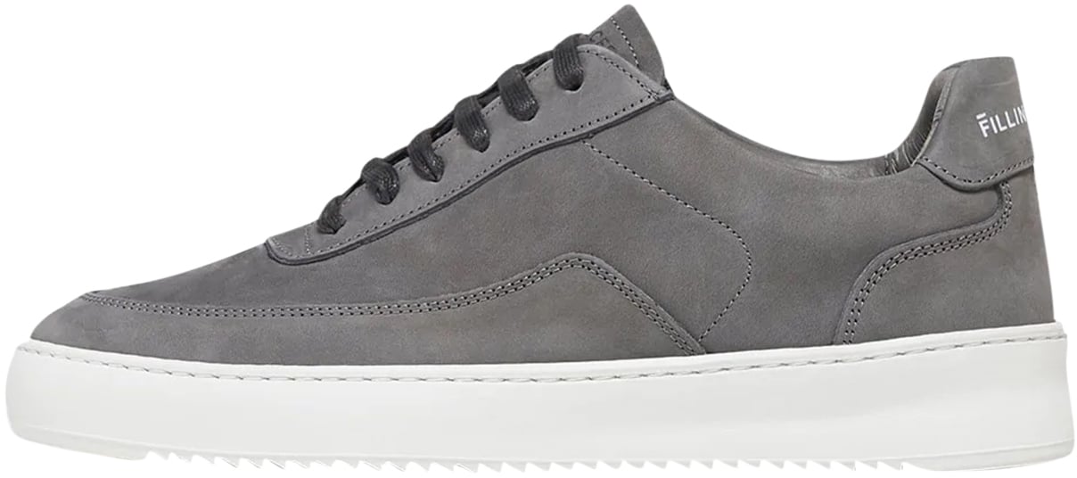 Filling Pieces Mondo 2.0 Ripple Nubuck Shark Grijs