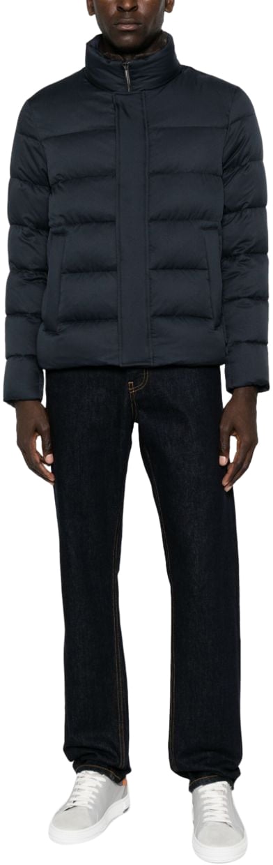 Herno Herno Coats Blue Blauw