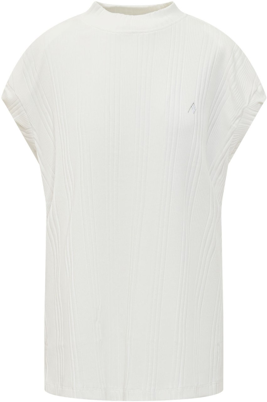 The Attico T-Shirt Laurie Wit