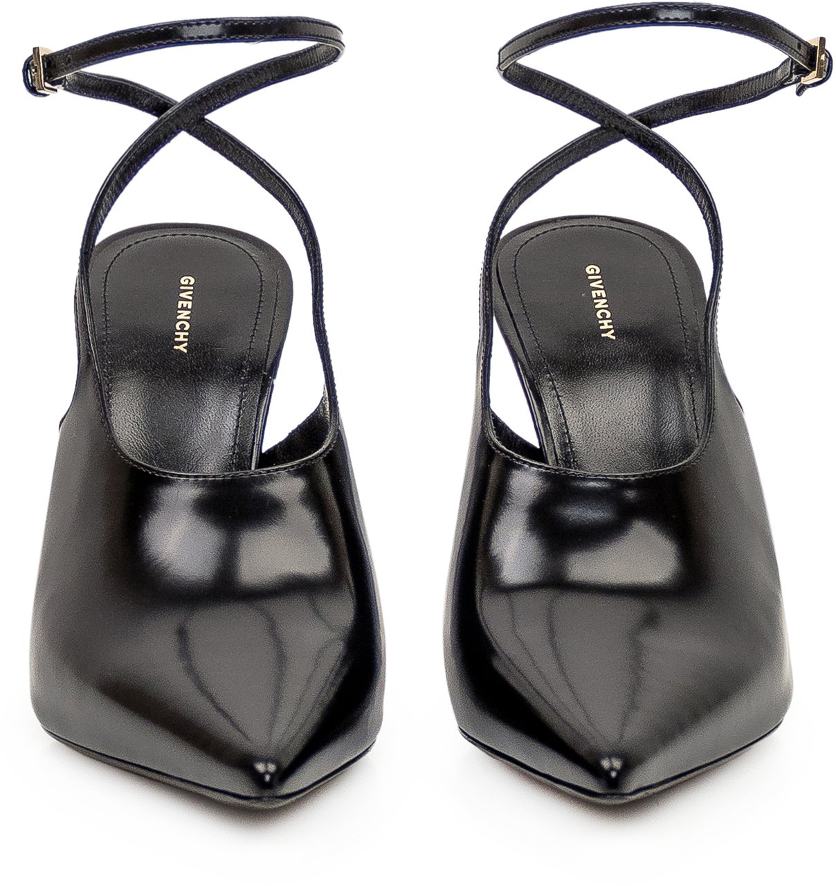Givenchy Givenchy Black leather Show pumps Zwart
