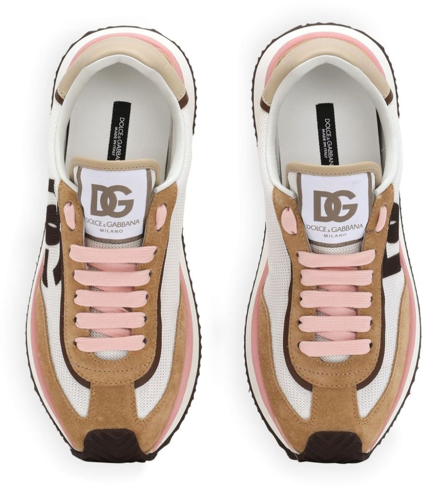 Dolce & Gabbana Dames Dolce & Gabbana Low-Top Sneake Beige