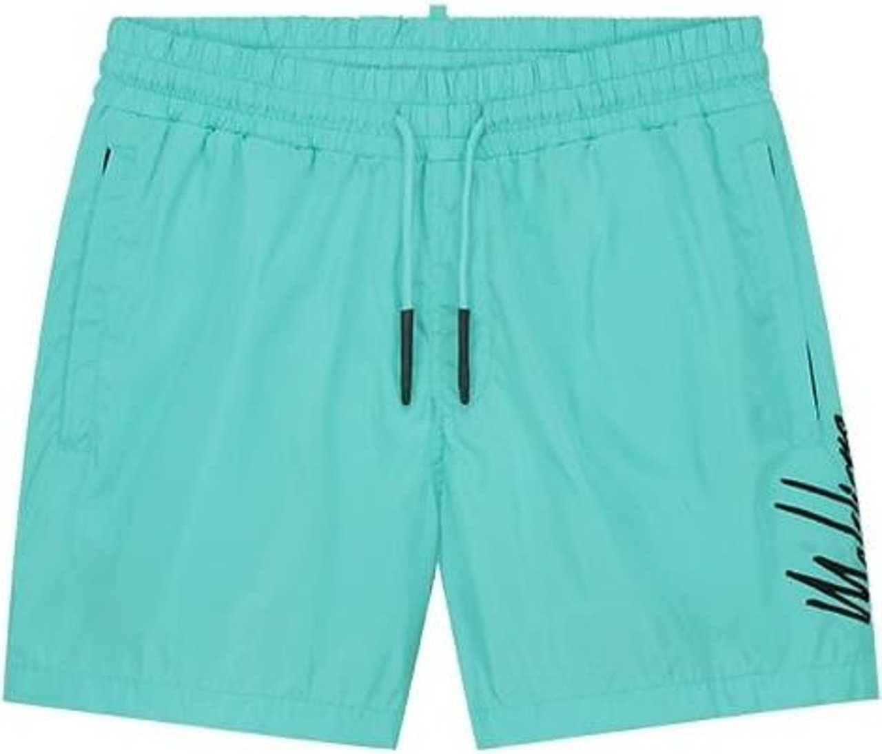 Malelions Malelions Men Split Swim Shorts Blauw