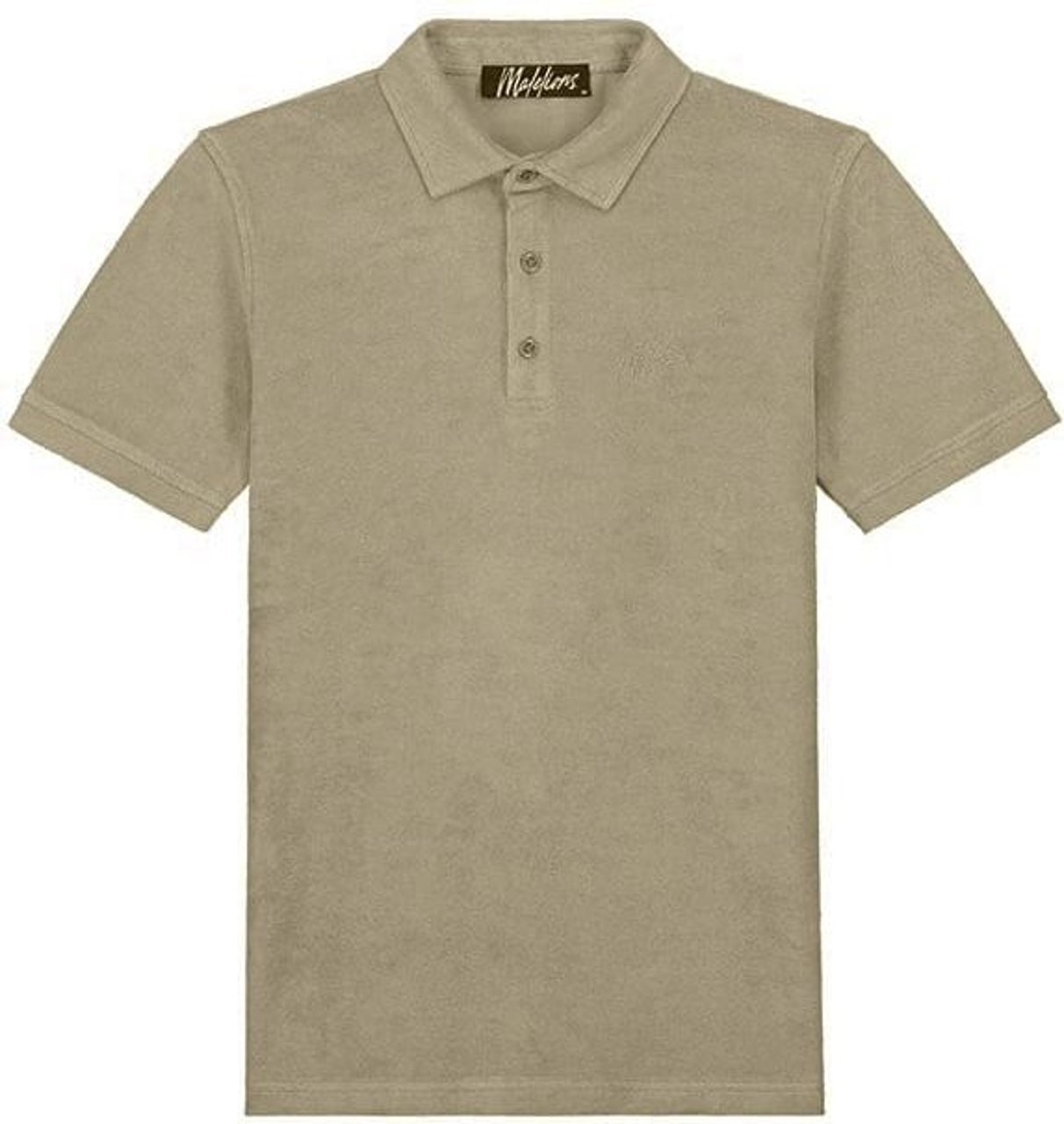 Malelions Malelions Men Signature Towelling Polo Groen