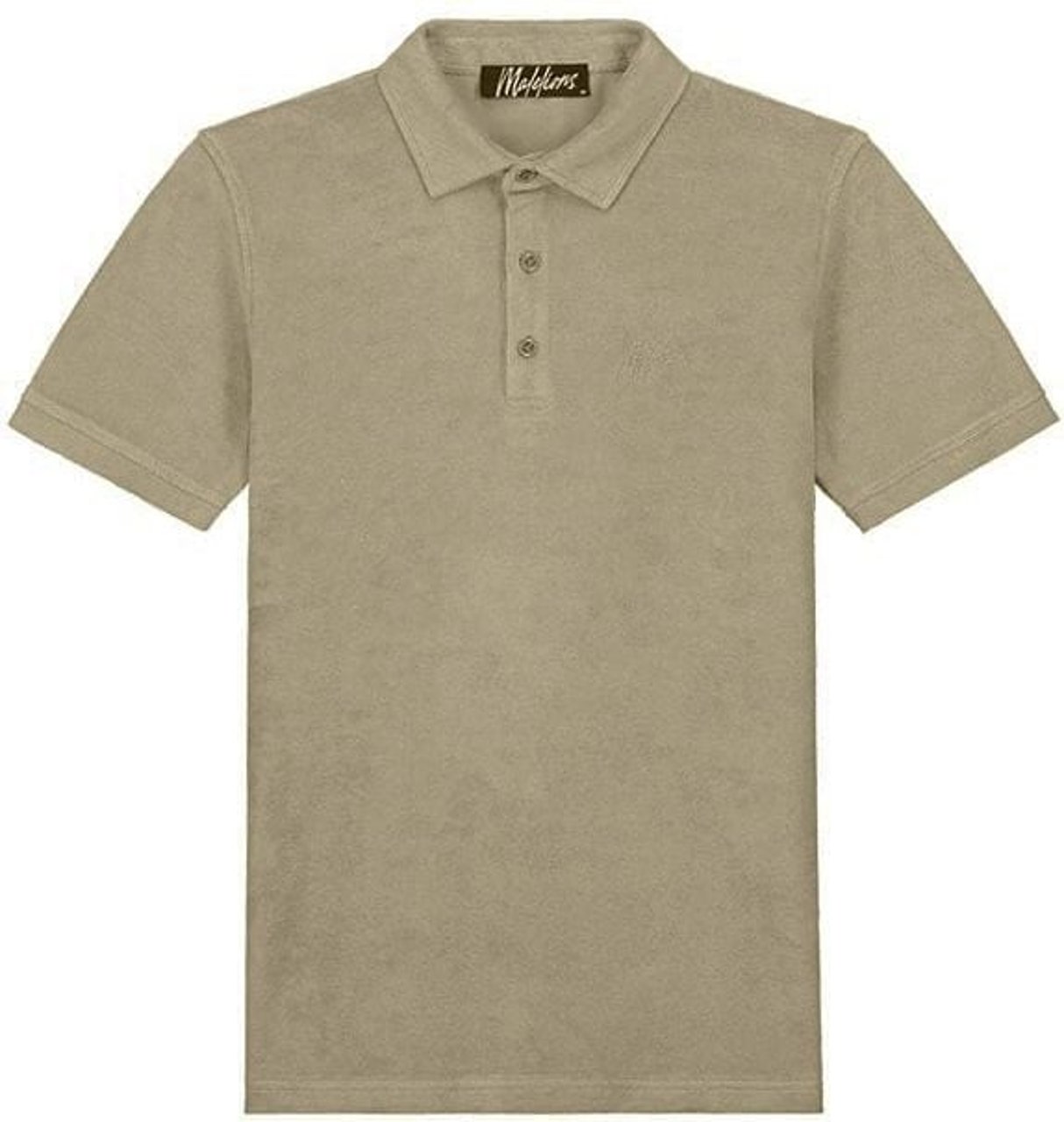 Malelions Malelions Men Signature Towelling Polo Groen