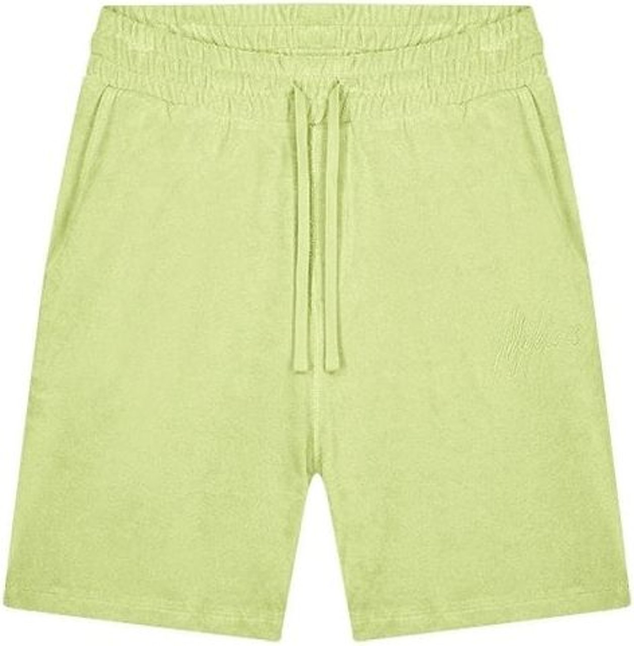 Malelions Malelions Men Signature Towelling Shorts Groen