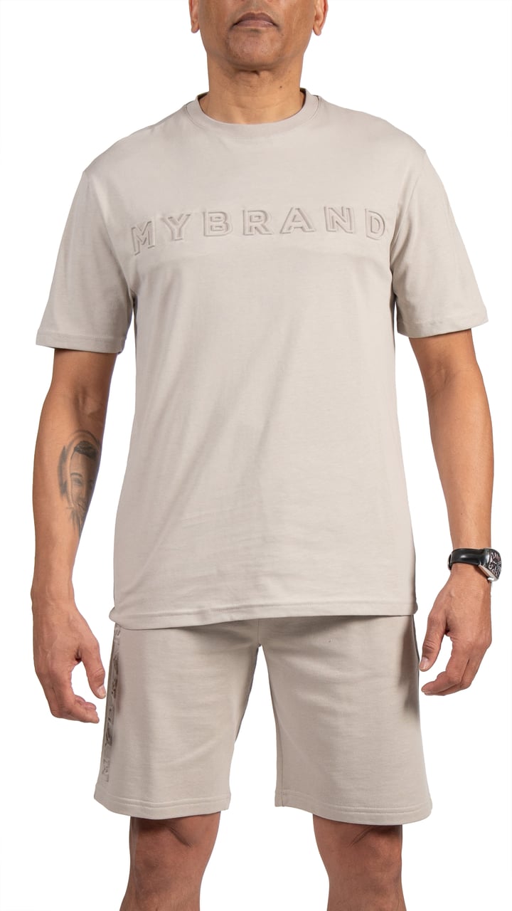 My Brand MYBRAND Embosed Statement Tee | OFF-WHITE Wit