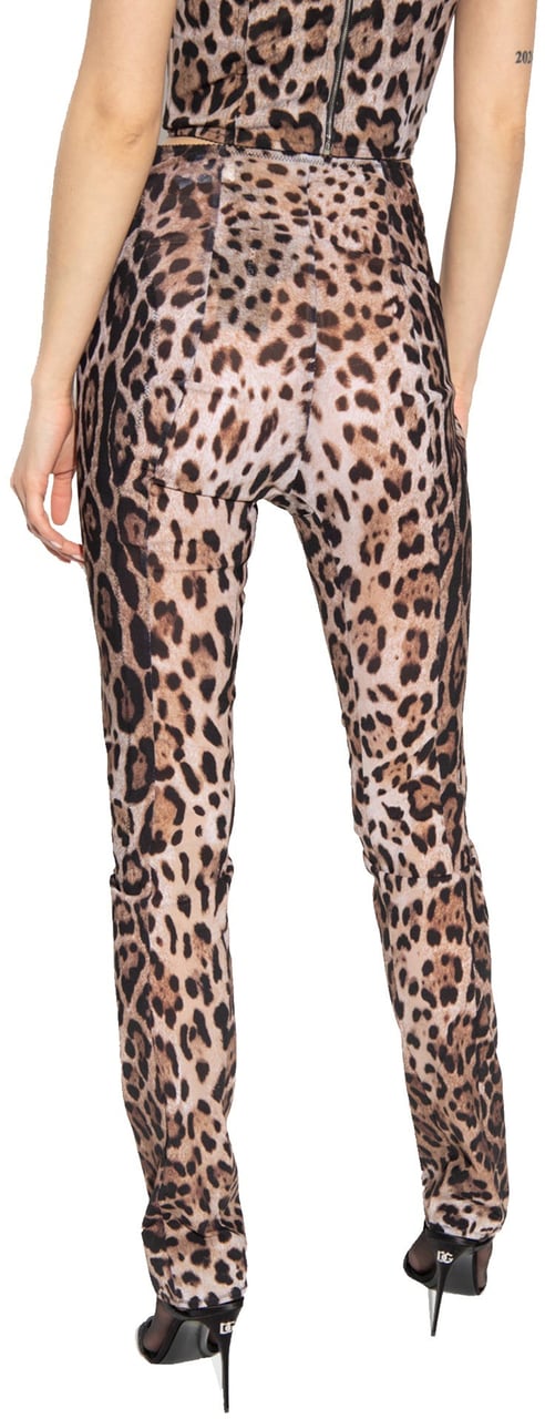 Dolce & Gabbana Dolce & Gabbana x Kim Leopard Pants Bruin