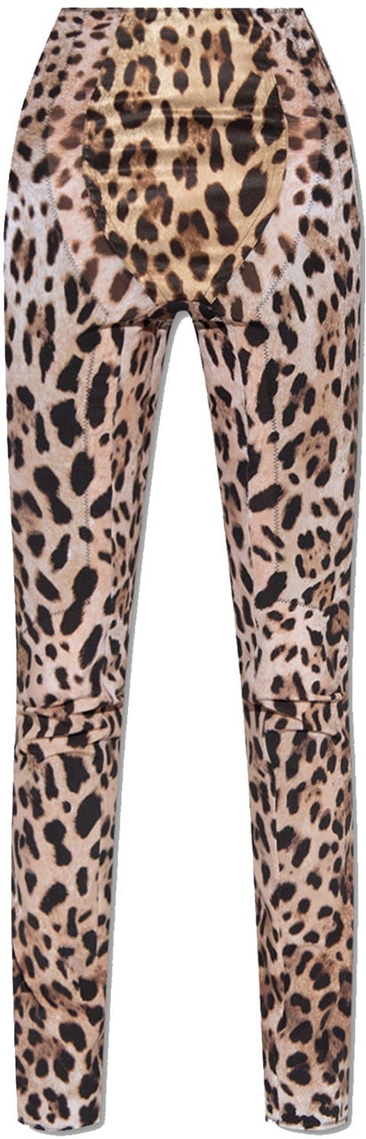Dolce & Gabbana Dolce & Gabbana x Kim Leopard Pants Bruin