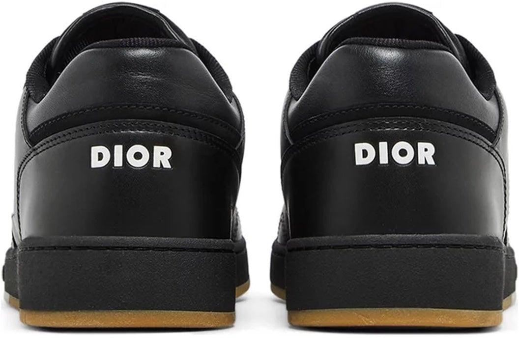 Dior Dior Oblique Leather Sneakers Zwart