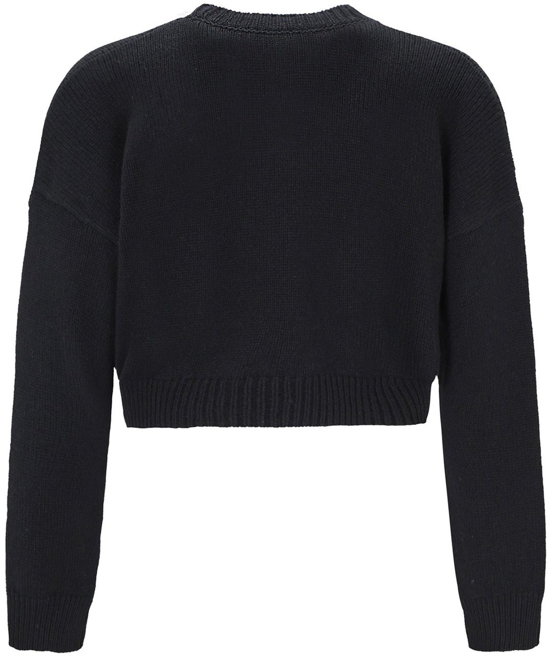 Dolce & Gabbana Dolce & Gabbana Cropped Pullover Zwart