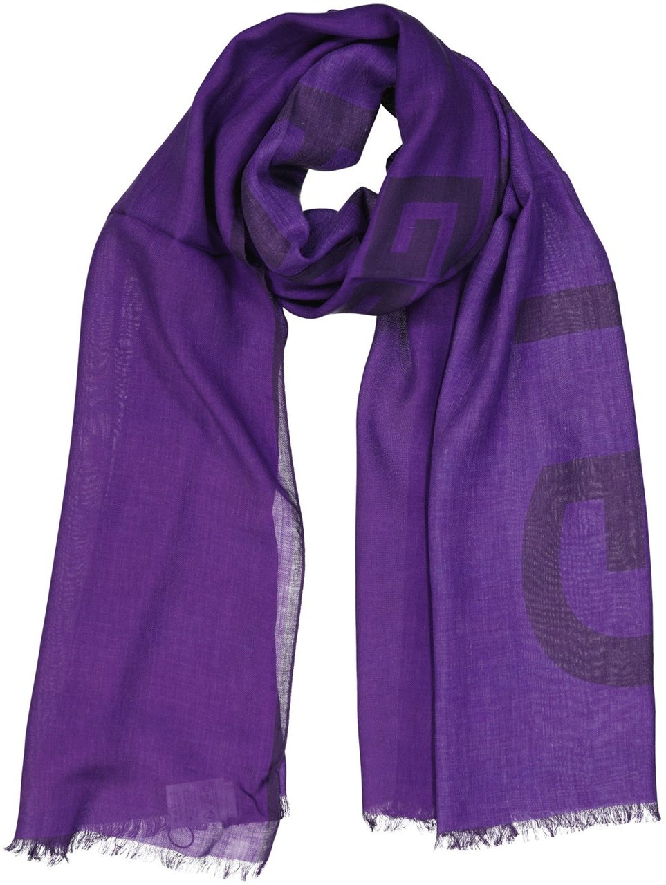 Givenchy Givenchy Logo Scarf Paars