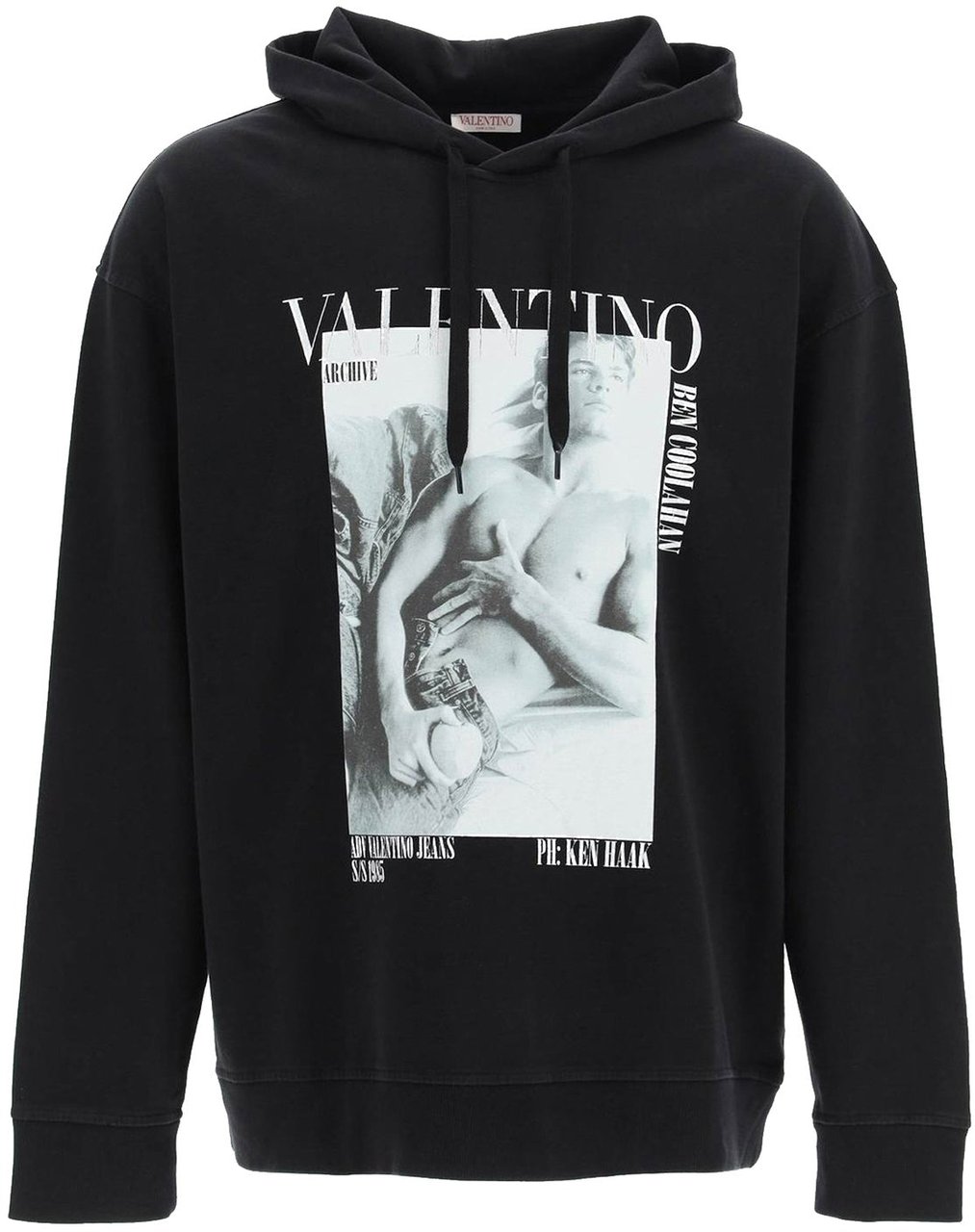 Valentino Valentino Graphic Printed Sweatshirt Zwart