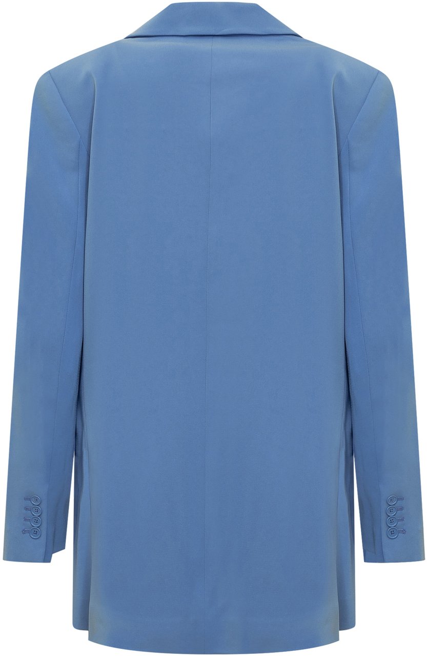 Michael Kors Michael Kors Cerulean triacetate blend blazer Lichtblauw