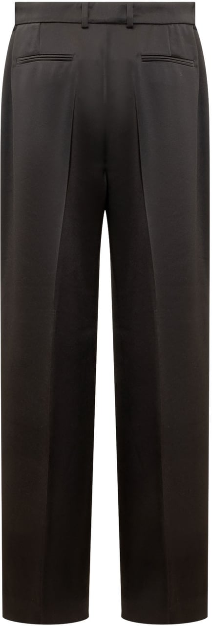 Lanvin Lanvin Black triacetate blend pant Zwart