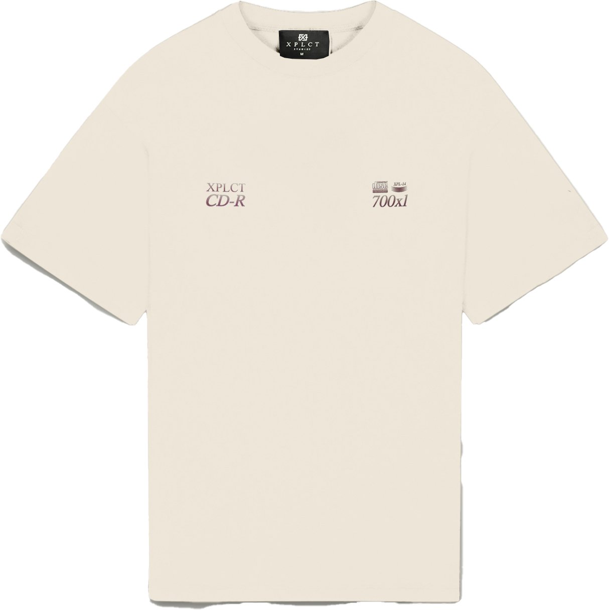 XPLCT Studios Cd-r Tee Wit Wit