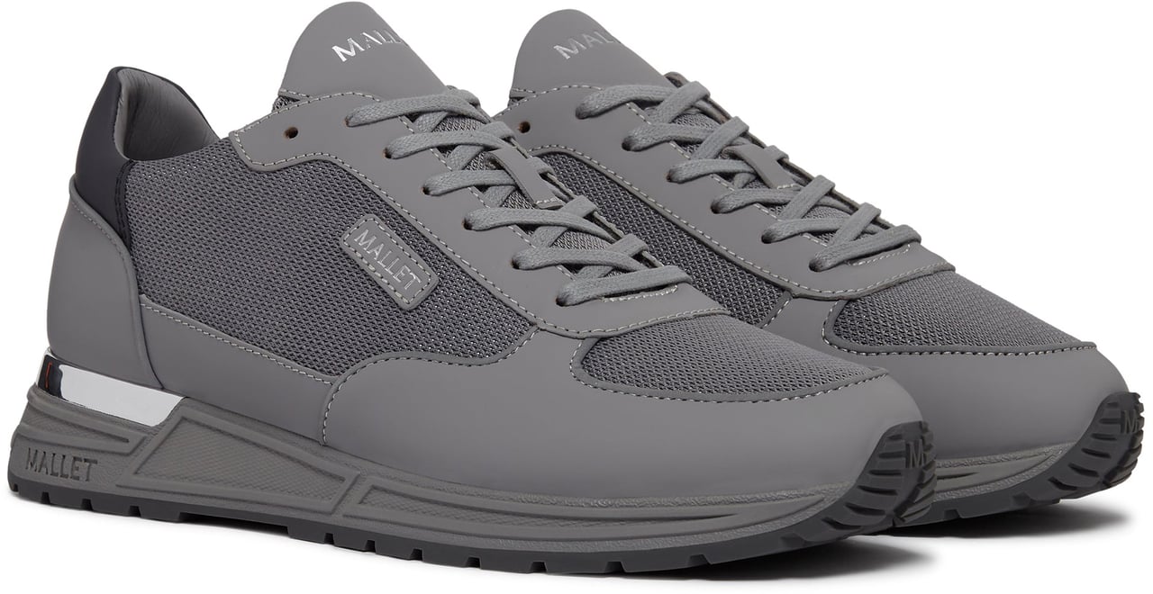 Mallet Schoen Popham Grijs Grijs