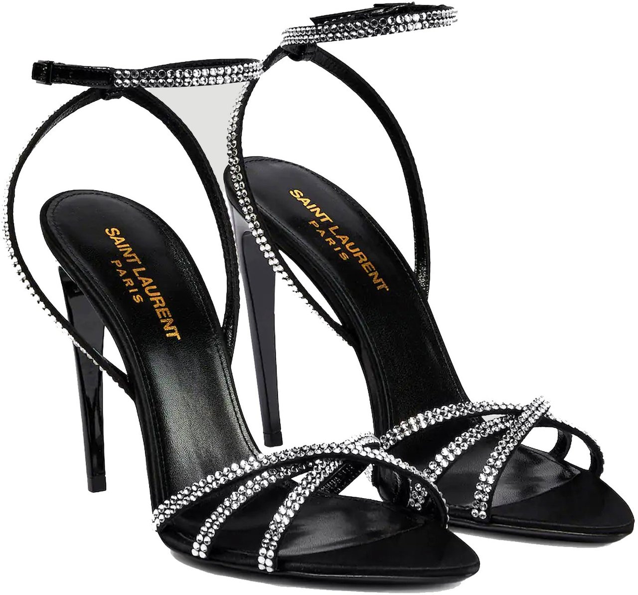 Saint Laurent Sandal Black Zwart