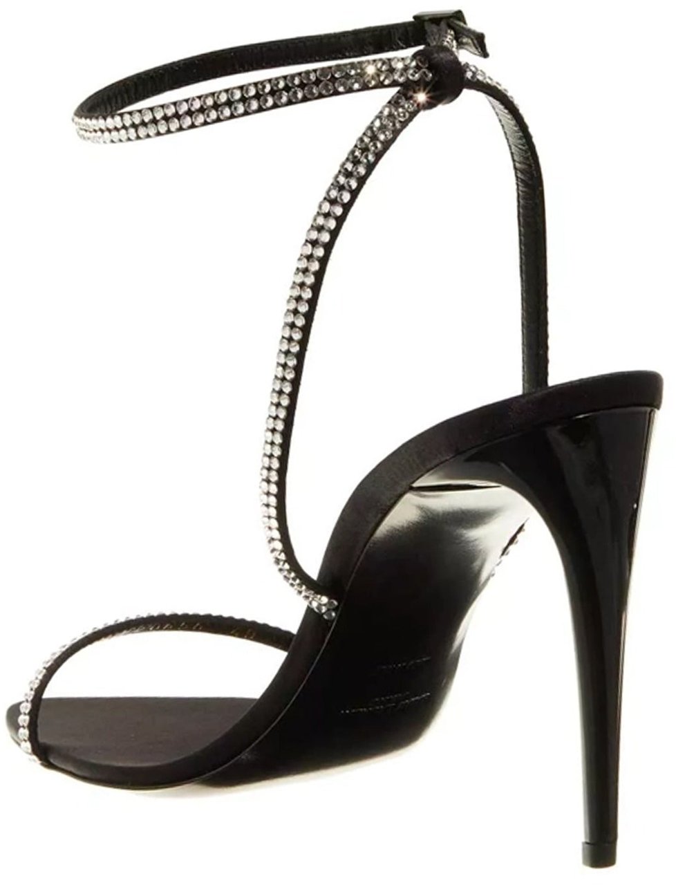 Saint Laurent Sandal Black Zwart