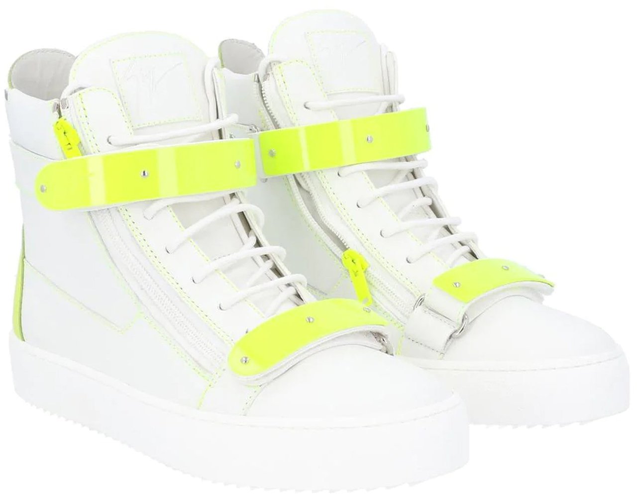 Giuseppe Zanotti Giuseppe Zanotti Leather Sneakers Wit