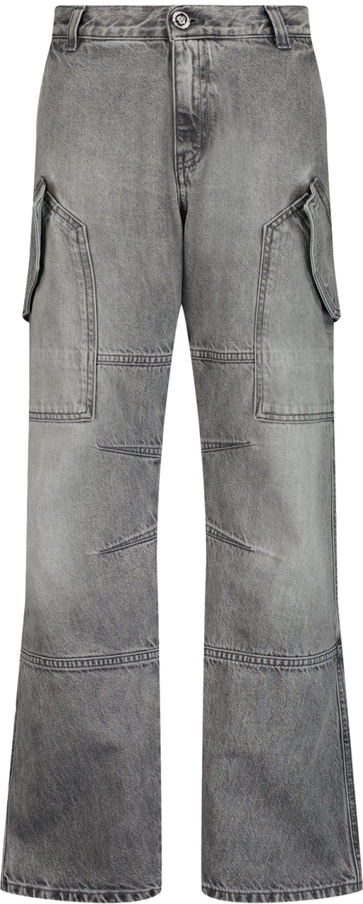 Versace Versace Unisex Jeans Grijs Grijs