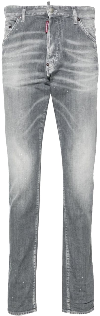 Dsquared2 Heren Pants 5 Pockets Grijs Grijs