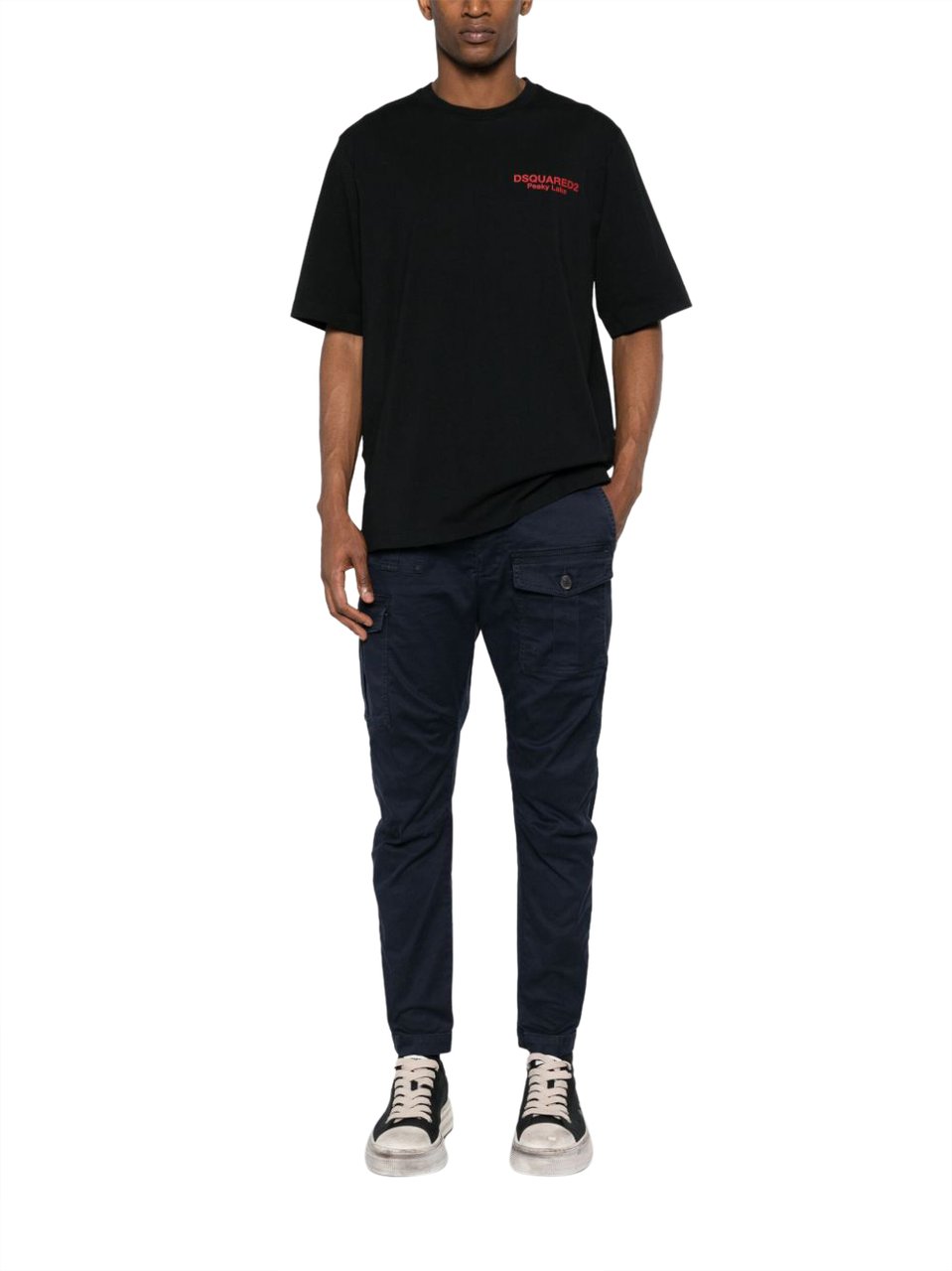 Dsquared2 Trousers Blue Blauw