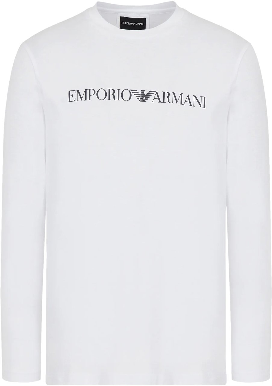 Emporio Armani T-Shirts And Polos White Wit