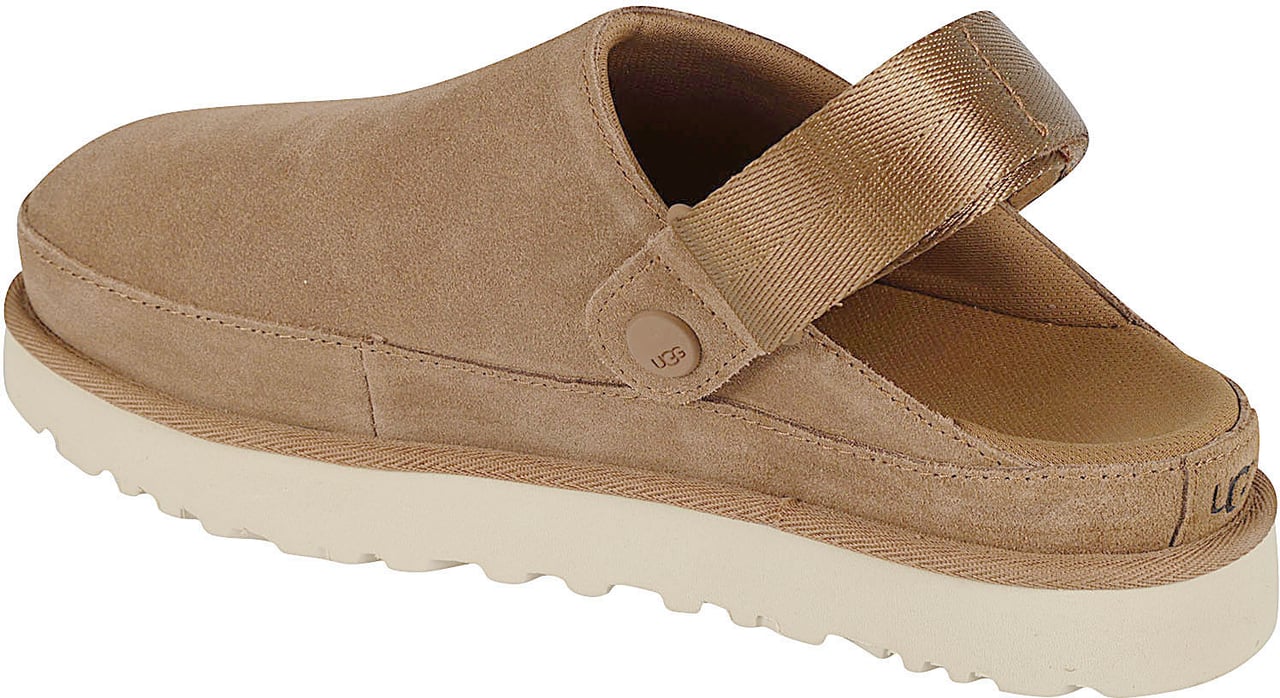 UGG Dames Goldenstar Clog Chestnut Beige